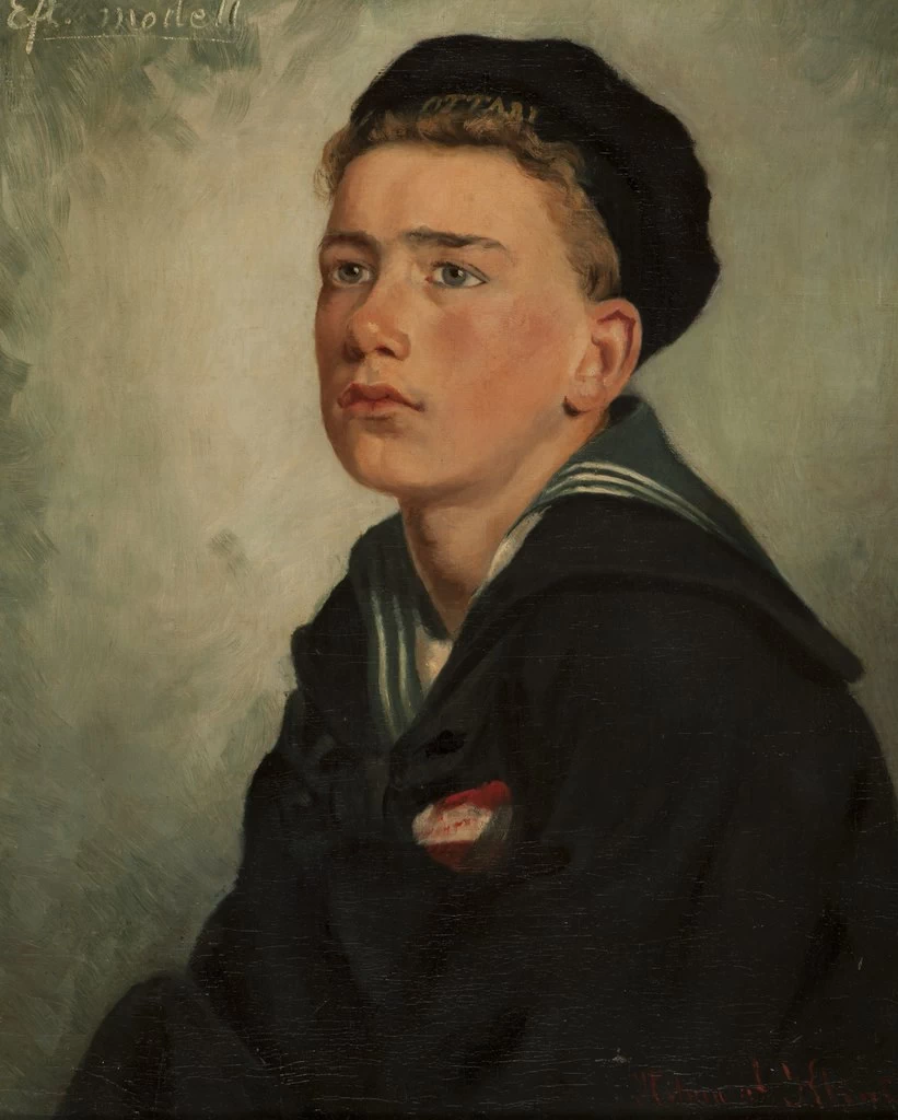 Ritratto di giovane marinaio